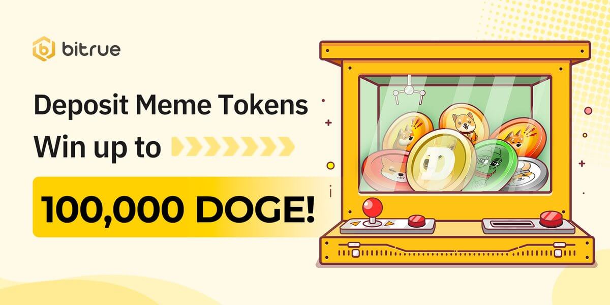 Сезонны бонус Bitrue memecoin - выйграйце да 100 000 $DOGE